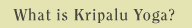 What is Kripalu Yoga?